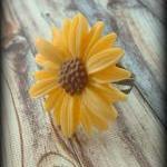 Yellow Daisy Ring.sunflower.daisy.flower..