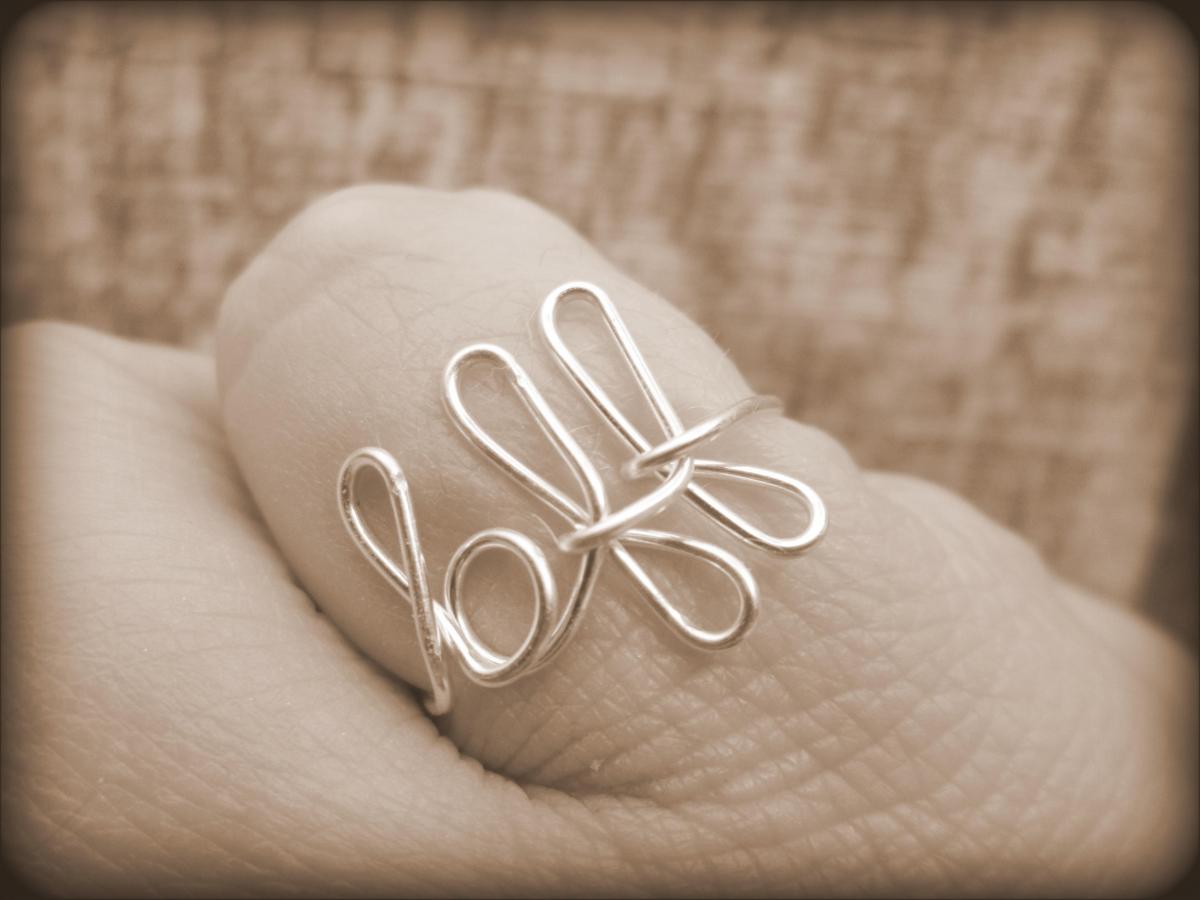 BFF Ring.Best Friend Ring.Love Ring.Bridal Party Gift.Best